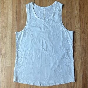 Lululemon White Tank Top Large